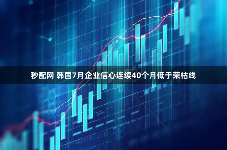 秒配网 韩国7月企业信心连续40个月低于荣枯线