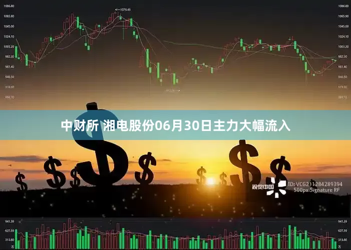 中财所 湘电股份06月30日主力大幅流入